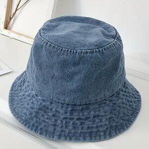 STONEWASHED DENIM BUCKET HAT